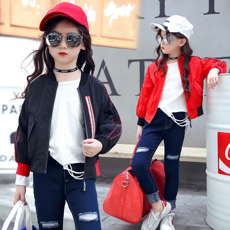 Children's clothes baby girls coat spring autumn kid short paragraph casual jacket teens coat girl windbreaker zipper jackets
Children's clothes baby girls coat spring autumn kid short paragraph casual jacket teens coat girl windbreaker zipper jackets