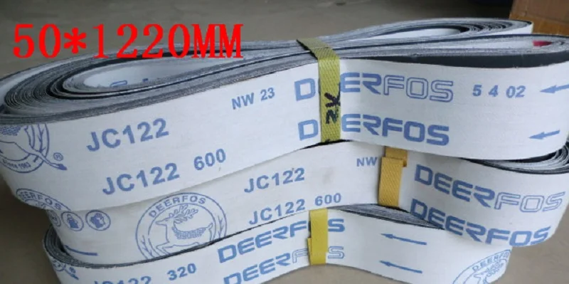 NEW 5pcs 50x1220mm Silicon carbide Abrasive Sanding Belts 2"*48" P60-1000 Coarse to Fine Grinding Belt Grinder Accessories
NEW 5pcs 50x1220mm Silicon carbide Abrasive Sanding Belts 2"*48" P60-1000 Coarse to Fine Grinding Belt Grinder Accessories