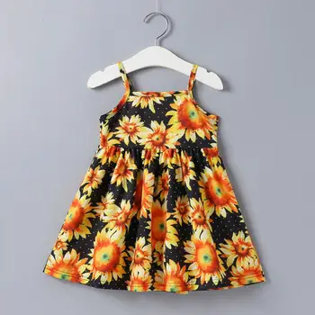 Newest Kid Baby Girl Dress Sunflower Printed Children Sundress Party Sleeveless Dress Fashion Clothes 12M- 4T
Newest Kid Baby Girl Dress Sunflower Printed Children Sundress Party Sleeveless Dress Fashion Clothes 12M- 4T