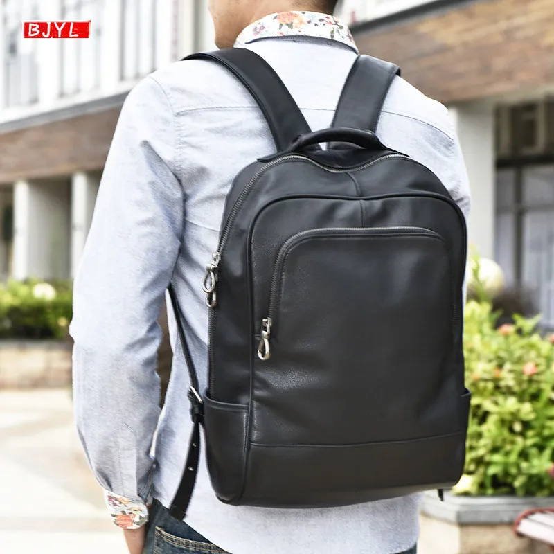 New Men's genuine leather backpack business computer shoulder bag leisure travel campus bag first layer cowhide backpacks male
New Men's genuine leather backpack business computer shoulder bag leisure travel campus bag first layer cowhide backpacks male