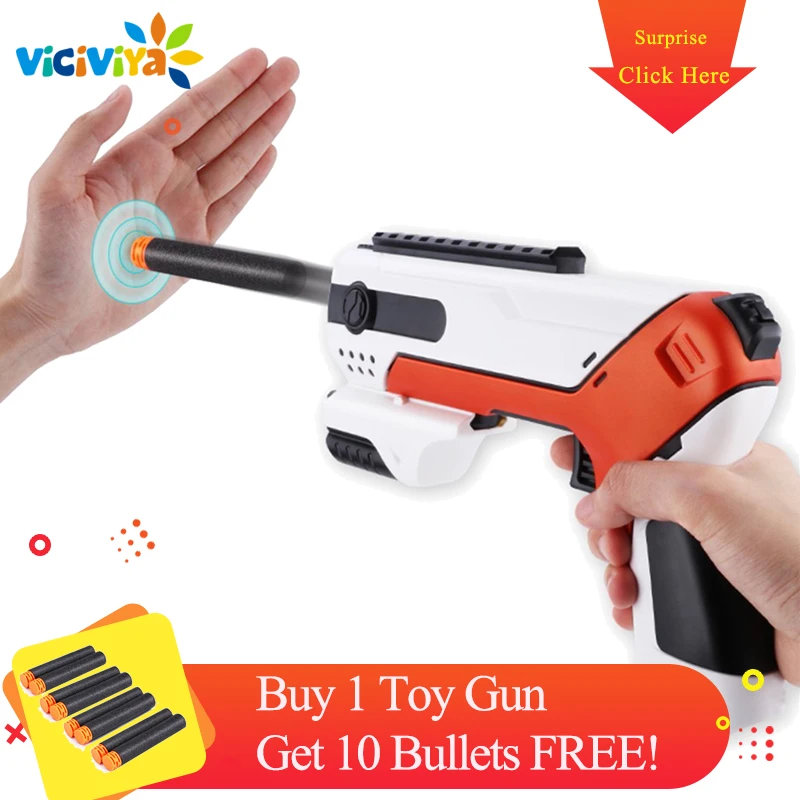 Fun Kid Soft Bullet Gun Toy Bursts for Nerf Gun Toy Shooting Submachine Weapon Pistol Sniper Rifle Birthday Gift free 10 bullets
Fun Kid Soft Bullet Gun Toy Bursts for Nerf Gun Toy Shooting Submachine Weapon Pistol Sniper Rifle Birthday Gift free 10 bullets