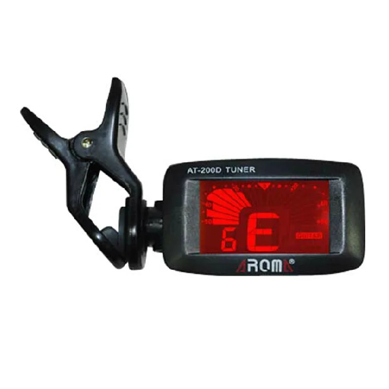 AT-200D Clip On Portable Universal Chromatic Tuner Acoustic/Electric Guitar Bass Ukulele Banjo
AT-200D Clip On Portable Universal Chromatic Tuner Acoustic/Electric Guitar Bass Ukulele Banjo