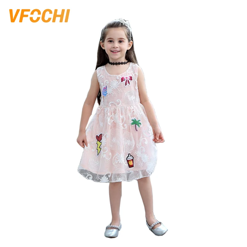 VFOCHI 2019 Girl Party Dresses Summer Cute Girls Clothes Sleeveless Lace Baby Kids Dresses For Girls 2-10Y Girl Wedding Dresses
VFOCHI 2019 Girl Party Dresses Summer Cute Girls Clothes Sleeveless Lace Baby Kids Dresses For Girls 2-10Y Girl Wedding Dresses