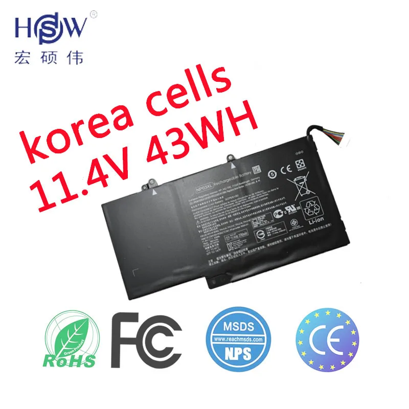 Original 11.4V 43WH Battery NP03XL for HP Pavilion X360 13-A010DX TPN-Q146 TPN-Q147 TPN-Q148 HSTNN-LB6L 760944-421 Batteria
Original 11.4V 43WH Battery NP03XL for HP Pavilion X360 13-A010DX TPN-Q146 TPN-Q147 TPN-Q148 HSTNN-LB6L 760944-421 Batteria