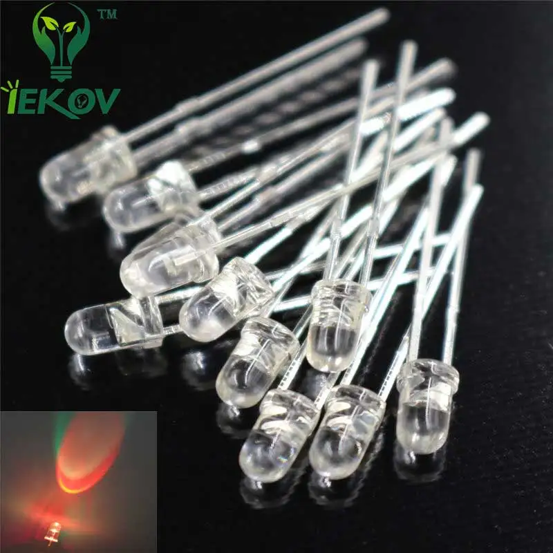 100pcs LED 3MM LED RGB Slow Flash slow Change Red Green Blue Emitting Diodes Rainbow Multi Color
100pcs LED 3MM LED RGB Slow Flash slow Change Red Green Blue Emitting Diodes Rainbow Multi Color