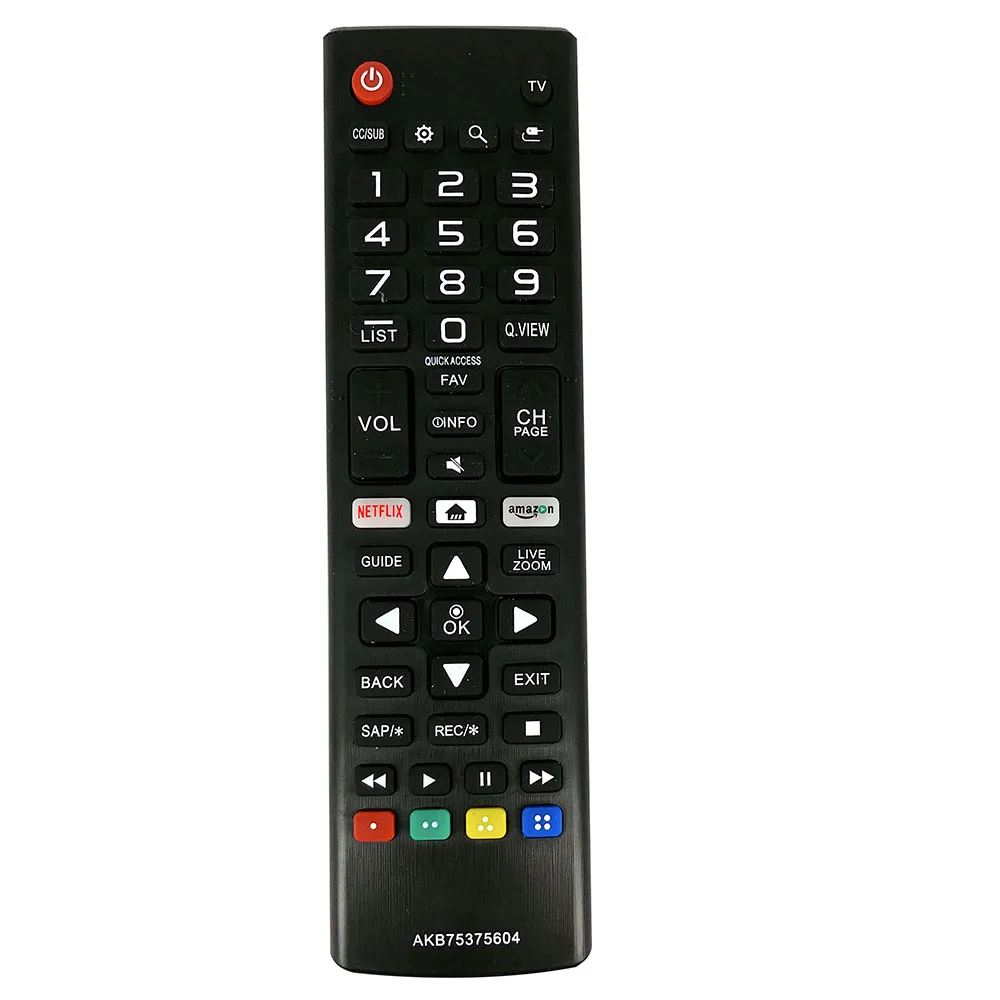 New Replacement Remote Control AKB75375604 For LG Smart TV 32LK540BPUA 32LK610BPUA 43LK5400PUA 43LK5700BUA 43LK5700PUA OLED65W8P
New Replacement Remote Control AKB75375604 For LG Smart TV 32LK540BPUA 32LK610BPUA 43LK5400PUA 43LK5700BUA 43LK5700PUA OLED65W8P