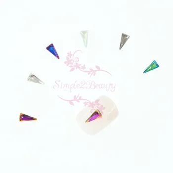 100pcs/Lot 3D Triangle Shape Crystal Glass Rhinestones Salon Acrylic Nail Art Manicure Jewelry Crafts DIY Design Decor Accessory
100pcs/Lot 3D Triangle Shape Crystal Glass Rhinestones Salon Acrylic Nail Art Manicure Jewelry Crafts DIY Design Decor Accessory