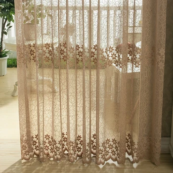Beige Coffee Gray Jacquard Curtain For Living Room Window Curtain Luxury Embroidery Floral Tulle Curtains
Beige Coffee Gray Jacquard Curtain For Living Room Window Curtain Luxury Embroidery Floral Tulle Curtains