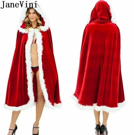 JaneVini Christmas Red Hooded Cape Fur Bolero Wedding Faux Fur Cloak Long Shrugs Winter Party Dress Wrap Jacket Blouson Femme
JaneVini Christmas Red Hooded Cape Fur Bolero Wedding Faux Fur Cloak Long Shrugs Winter Party Dress Wrap Jacket Blouson Femme