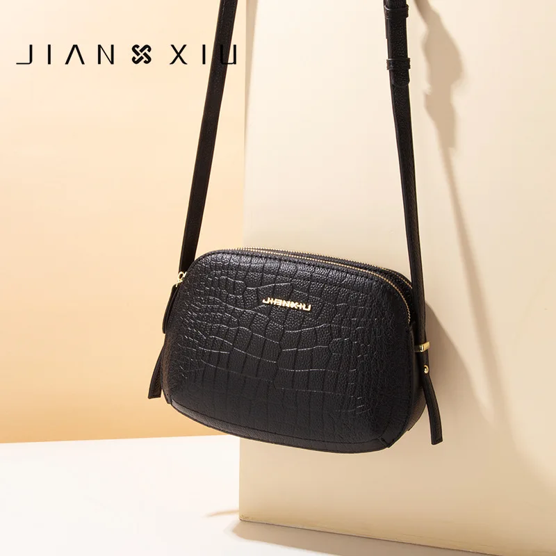 2019 New Arrival Genuine Leather Fashion Women's Bag Leisure Shoulder Crossbody bag Alligator Print Shell bag
2019 New Arrival Genuine Leather Fashion Women's Bag Leisure Shoulder Crossbody bag Alligator Print Shell bag