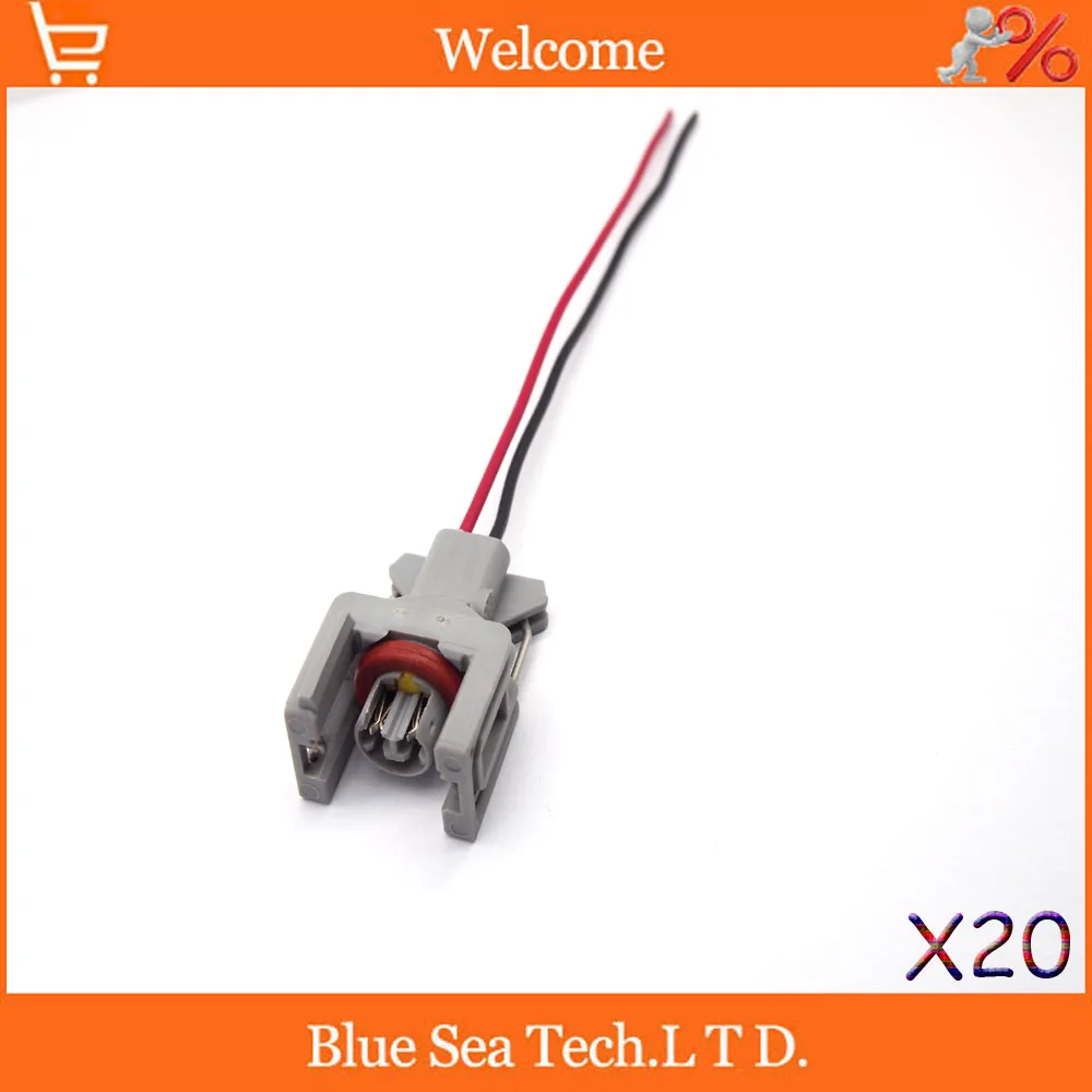 20 PCS 2Pin Auto fuel spray nozzle/oil atomizer plug with cable,Car Electrical plug for Delphi connector
20 PCS 2Pin Auto fuel spray nozzle/oil atomizer plug with cable,Car Electrical plug for Delphi connector