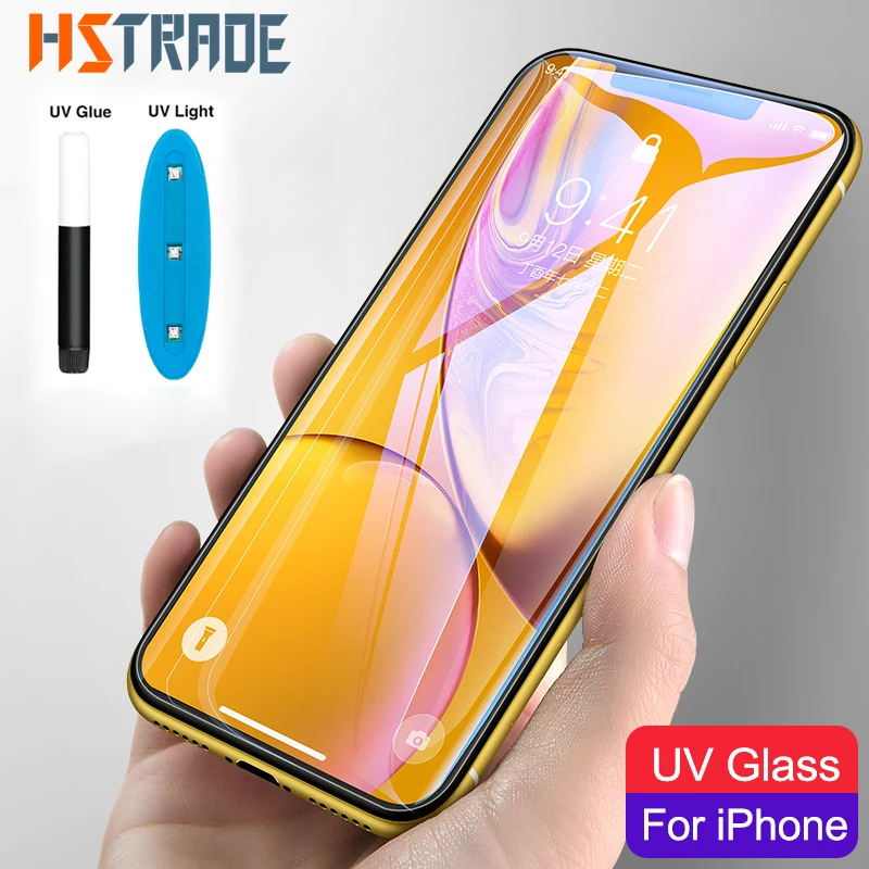For iphone X UV Full Coverage Curved Tempered Glass For apple Iphone 6 7 8 plus X Xr Xs XsMax Screen Protector full Transparent
For iphone X UV Full Coverage Curved Tempered Glass For apple Iphone 6 7 8 plus X Xr Xs XsMax Screen Protector full Transparent