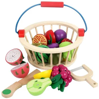 fashion Mother garden Wooden Basket Kitchen Toys Cutting Fruit Vegetable Play miniature Food Kid baby early education food toy
fashion Mother garden Wooden Basket Kitchen Toys Cutting Fruit Vegetable Play miniature Food Kid baby early education food toy