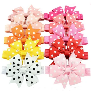 40pcs/lot 3 Inch Girls Hair headdress Accessory Toddler Flower Bowknot Dots Ribbon Hair Band Elastic children Bow Headband A132
40pcs/lot 3 Inch Girls Hair headdress Accessory Toddler Flower Bowknot Dots Ribbon Hair Band Elastic children Bow Headband A132