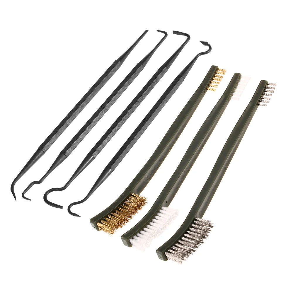Professional Gun Cleaning Set Gun Brush Tool Universal Gun Cleaning Kit For Rifle Pistol Handgun Shotgun Hunting Accessories
Professional Gun Cleaning Set Gun Brush Tool Universal Gun Cleaning Kit For Rifle Pistol Handgun Shotgun Hunting Accessories