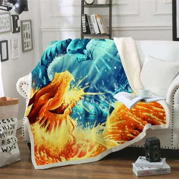 New 2019 Ice Fire Dragon Printed Velvet Plush Throw Blanket Bedspread for Kids Girls Sherpa Blanket Travel Couch Quilt DIY
New 2019 Ice Fire Dragon Printed Velvet Plush Throw Blanket Bedspread for Kids Girls Sherpa Blanket Travel Couch Quilt DIY