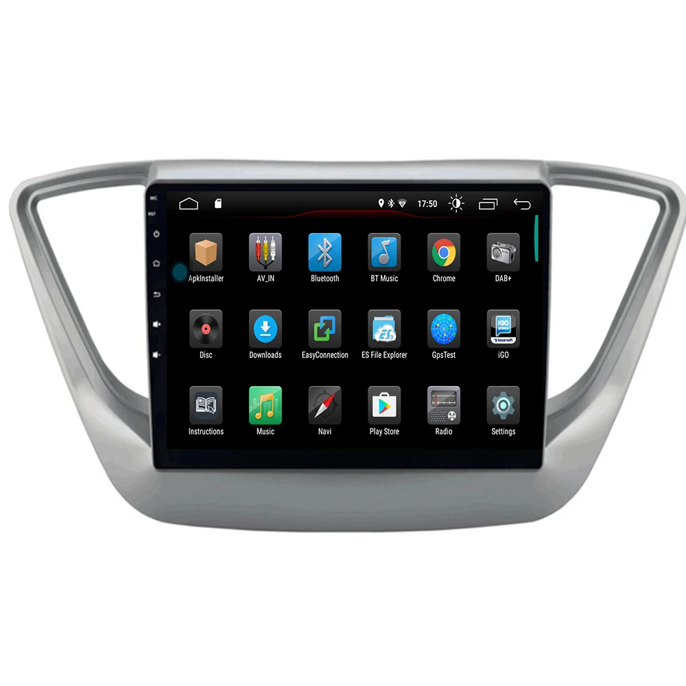 9" 2+16G 2.5D IPS Android 9.1 Car DVD Multimedia Player GPS For Hyundai Verna Solaris 2017 2018+ audio radio stereo navigation
9" 2+16G 2.5D IPS Android 9.1 Car DVD Multimedia Player GPS For Hyundai Verna Solaris 2017 2018+ audio radio stereo navigation