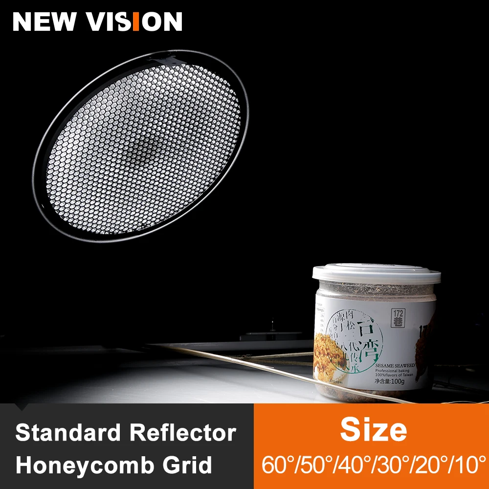 Aluminum Honeycomb Grid 6.7'' 17cm 2/3/4/5/6/7mm for Bowens Standard Reflector Grid Photography Studio
Aluminum Honeycomb Grid 6.7'' 17cm 2/3/4/5/6/7mm for Bowens Standard Reflector Grid Photography Studio