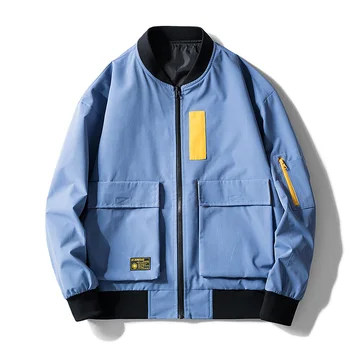 Autumn And Winter Men's Jackets Patchwork Fashion Color Male Jackets Coats Multi-Pocket Men's Jackets
Autumn And Winter Men's Jackets Patchwork Fashion Color Male Jackets Coats Multi-Pocket Men's Jackets