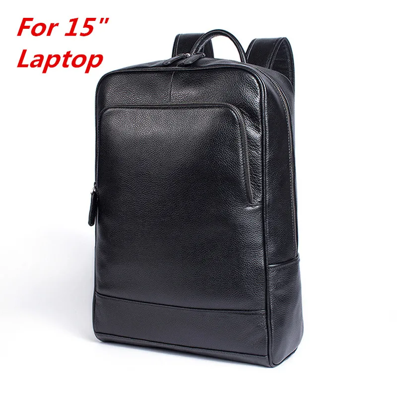 Business Genuine Leather Men's Backpack Big Volume 15" Laptop Bag Natural First Layer Cow Leather Backpacks Casual School Bag
Business Genuine Leather Men's Backpack Big Volume 15" Laptop Bag Natural First Layer Cow Leather Backpacks Casual School Bag