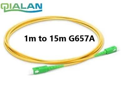 SC APC Fiber Patch Cable optical fiber Patch cord 5m 2.0mm PVC G657A ,1m 2m 3m 10m fiber Jumper Simplex SM FTTH Optic Cable
SC APC Fiber Patch Cable optical fiber Patch cord 5m 2.0mm PVC G657A ,1m 2m 3m 10m fiber Jumper Simplex SM FTTH Optic Cable