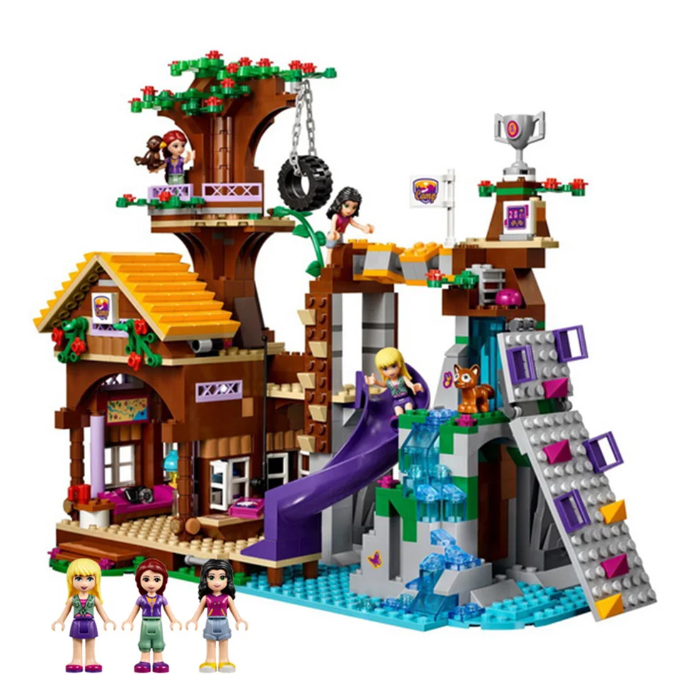 Friends Compatible legoing Friends Adventure Camp Tree House Model Building Blocks 784 Piece Bricks Girl Birthday Gifts Toys
Friends Compatible legoing Friends Adventure Camp Tree House Model Building Blocks 784 Piece Bricks Girl Birthday Gifts Toys