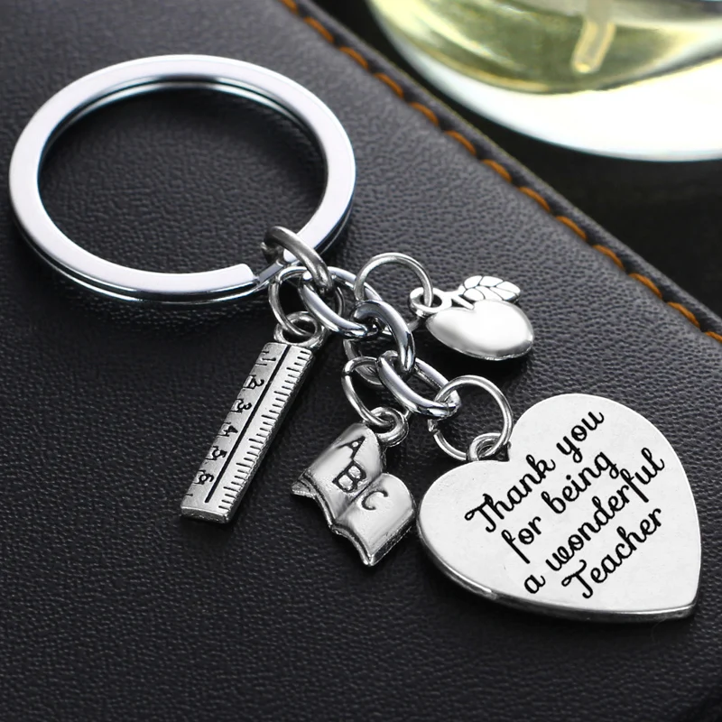 12PCs Thanks For Being Wonderful Teacher Keychain Apple Ruler Charm Thank You Gifts For Teacher Appreciation Gifts Key Chains
12PCs Thanks For Being Wonderful Teacher Keychain Apple Ruler Charm Thank You Gifts For Teacher Appreciation Gifts Key Chains