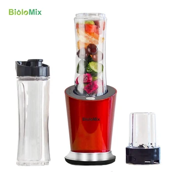 300W Portable Personal Blender Mixer Juice With BPA Free 400ml Bottle Optional Grinder 600ml cup, 100ml Dry Grinder
300W Portable Personal Blender Mixer Juice With BPA Free 400ml Bottle Optional Grinder 600ml cup, 100ml Dry Grinder