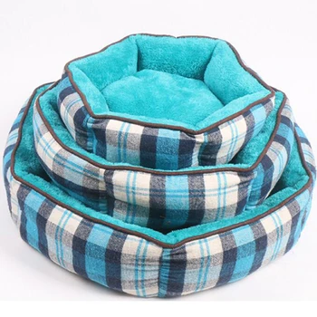 Pet Cat Lounger Sofas Round Square Shape Small Dog Plush Kennel Fashion Plaid Dog House Bed Universal All Seasons Sleep Mat
Pet Cat Lounger Sofas Round Square Shape Small Dog Plush Kennel Fashion Plaid Dog House Bed Universal All Seasons Sleep Mat