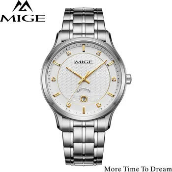 Mige 2017 New Hot Sale Lover Watch White Watchface Steel Watchband Waterproof Mans Clock Auto Date Quartz Movement Man Watches
Mige 2017 New Hot Sale Lover Watch White Watchface Steel Watchband Waterproof Mans Clock Auto Date Quartz Movement Man Watches