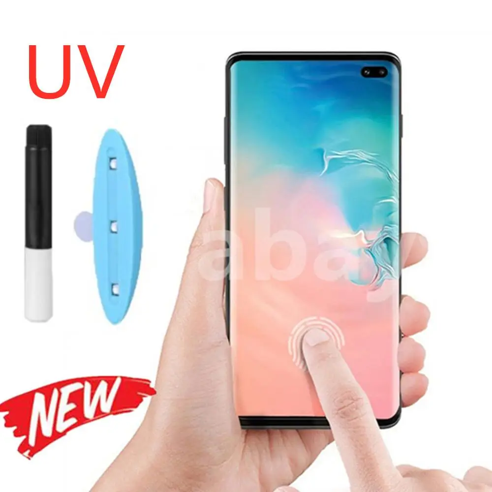 20D UV Liquid Curved Full Glue Tempered Glass For Samsung Galaxy S8 S9 10 Plus Note 8 9 10 S10 Lite Screen Protector Full Cover
20D UV Liquid Curved Full Glue Tempered Glass For Samsung Galaxy S8 S9 10 Plus Note 8 9 10 S10 Lite Screen Protector Full Cover