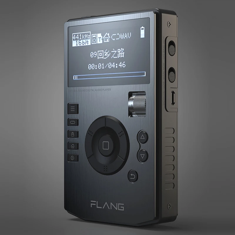 Профессиональный HIFI плеер Flang V5 музыкальный MP3 без потерь портативный стерео с