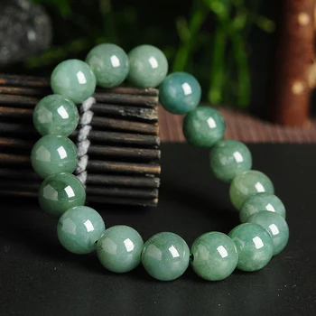Genuine natural glutinous jade beads round bracelet Myanmar jade beads beads hand A goods jade jade beads bracelet ABP0949
Genuine natural glutinous jade beads round bracelet Myanmar jade beads beads hand A goods jade jade beads bracelet ABP0949