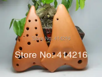 16 holes Double tube AC flute Smoked burning Ocarina flute music instrument good sound
16 holes Double tube AC flute Smoked burning Ocarina flute music instrument good sound
