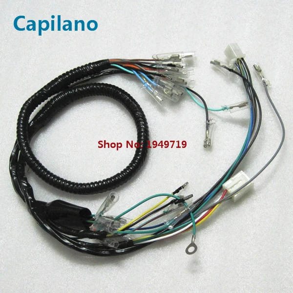 motorcycle JH70 entire vehile cable wire line (kick start) for Jialing 70cc JH 70 electric full assembly spare parts
motorcycle JH70 entire vehile cable wire line (kick start) for Jialing 70cc JH 70 electric full assembly spare parts