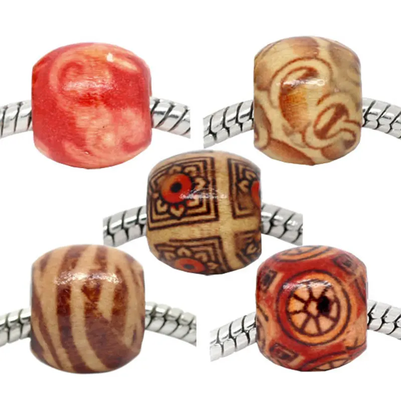 DoreenBeads 2018 Hot New 100PCs Mixed Round Wood Beads Fit European Charms Drum Pattern With Ancient Painting 12x11mm Hole:4.8mm
DoreenBeads 2018 Hot New 100PCs Mixed Round Wood Beads Fit European Charms Drum Pattern With Ancient Painting 12x11mm Hole:4.8mm