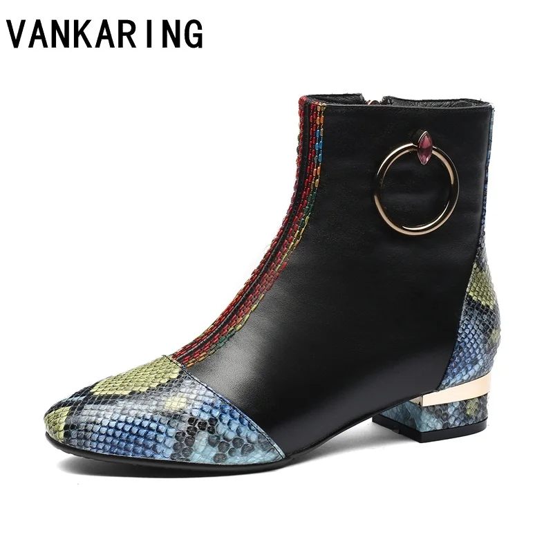 new plus size genuine leather women boots high heel spring autumn ankle boots for women high quality snake style warm snow boots
new plus size genuine leather women boots high heel spring autumn ankle boots for women high quality snake style warm snow boots