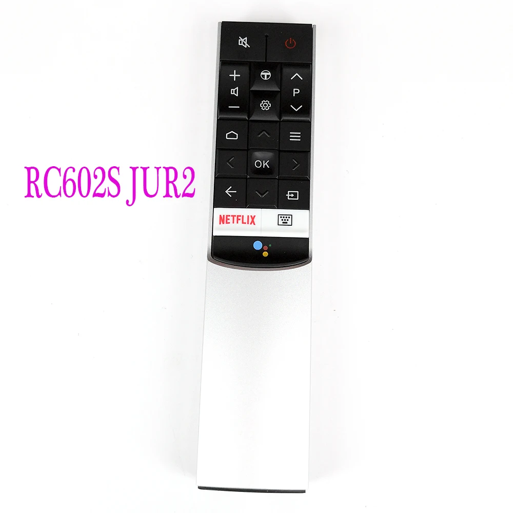 NEW Original RC602S JUR2 NETFLIX For TCL UHD LCD TV Android TV 75C2US U55X9006 55X4US U65S9906 85X6US Remote Control
NEW Original RC602S JUR2 NETFLIX For TCL UHD LCD TV Android TV 75C2US U55X9006 55X4US U65S9906 85X6US Remote Control