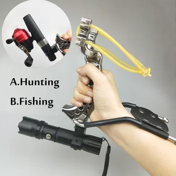 Fishing Slingshot Set Powerful Shooting Catapult Hunting Set Outdoor Launcher or Fishing Hunting Accurate Shooting
Fishing Slingshot Set Powerful Shooting Catapult Hunting Set Outdoor Launcher or Fishing Hunting Accurate Shooting
