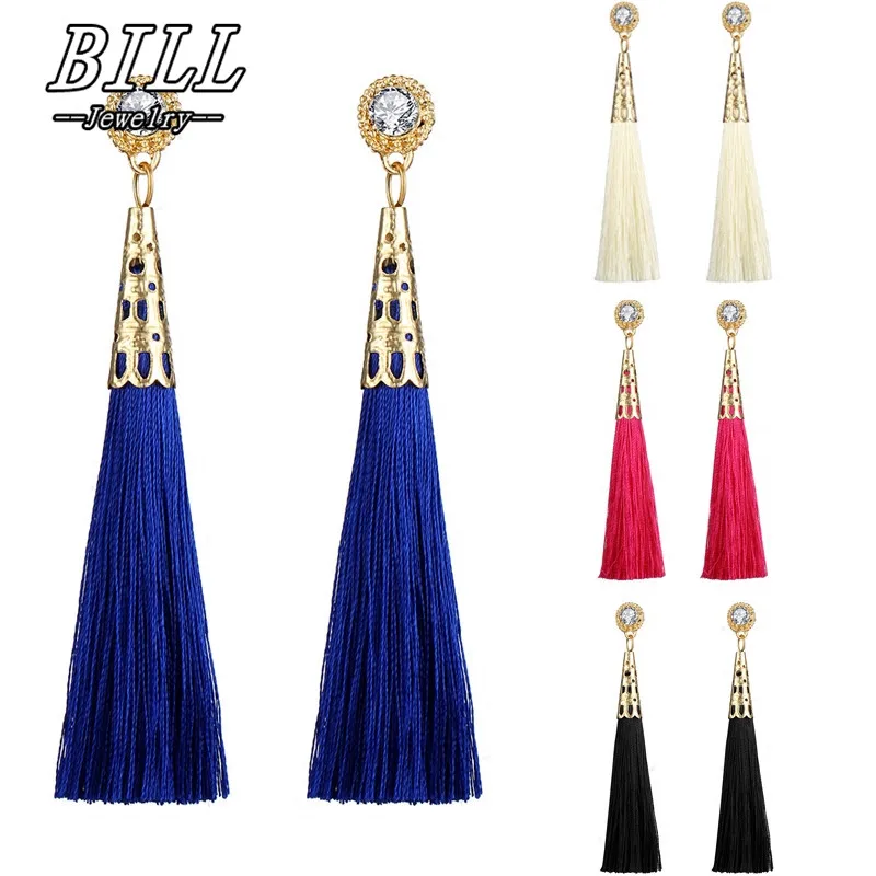 ES744 Long Tassel Drop Earrings Fashion Jewelry boucle d'oreille Women Crystal Dangle Brincos 2018 Bohemian Ornaments HOT Sale
ES744 Long Tassel Drop Earrings Fashion Jewelry boucle d'oreille Women Crystal Dangle Brincos 2018 Bohemian Ornaments HOT Sale