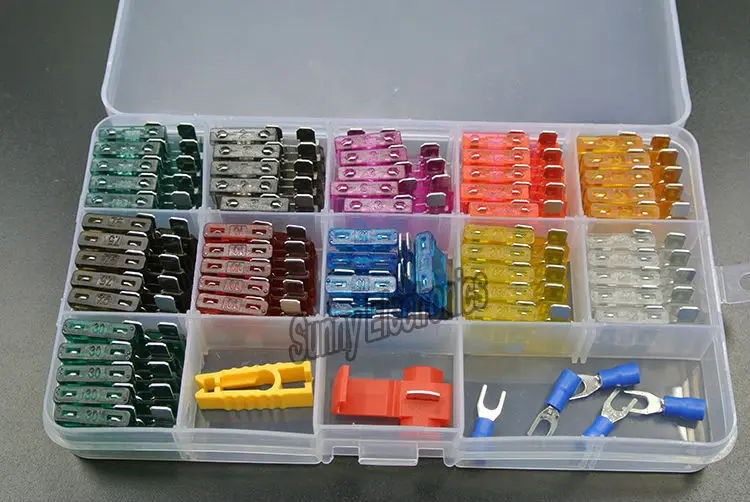 New 1A 2A 3A 4A 5A 7.5A 10A 15A 20A 25A 30A Blade Fuse Assortment Auto Car Truck Motorcycle FUSES Kit ATC ATO ATM
New 1A 2A 3A 4A 5A 7.5A 10A 15A 20A 25A 30A Blade Fuse Assortment Auto Car Truck Motorcycle FUSES Kit ATC ATO ATM