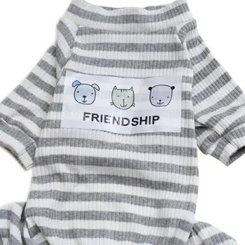 New Stripes Dog Jumpsuit Pajamas Dog Coats Dog Clothes Pet Apparel Gray Pink S-XXL
New Stripes Dog Jumpsuit Pajamas Dog Coats Dog Clothes Pet Apparel Gray Pink S-XXL