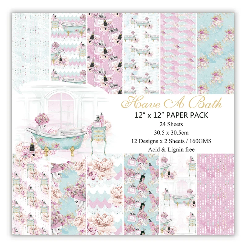 New 12 inch Fashion Have A Bath patterns handmade background paper Scrapbook Paper 24sheets,DIY Origami Craft Art home deco
New 12 inch Fashion Have A Bath patterns handmade background paper Scrapbook Paper 24sheets,DIY Origami Craft Art home deco