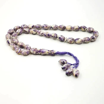 Natural Purple shell Tasbih Ramadan Gift graceful rosary Muslim prayer beads 33 beads tespih islam bracelet
Natural Purple shell Tasbih Ramadan Gift graceful rosary Muslim prayer beads 33 beads tespih islam bracelet