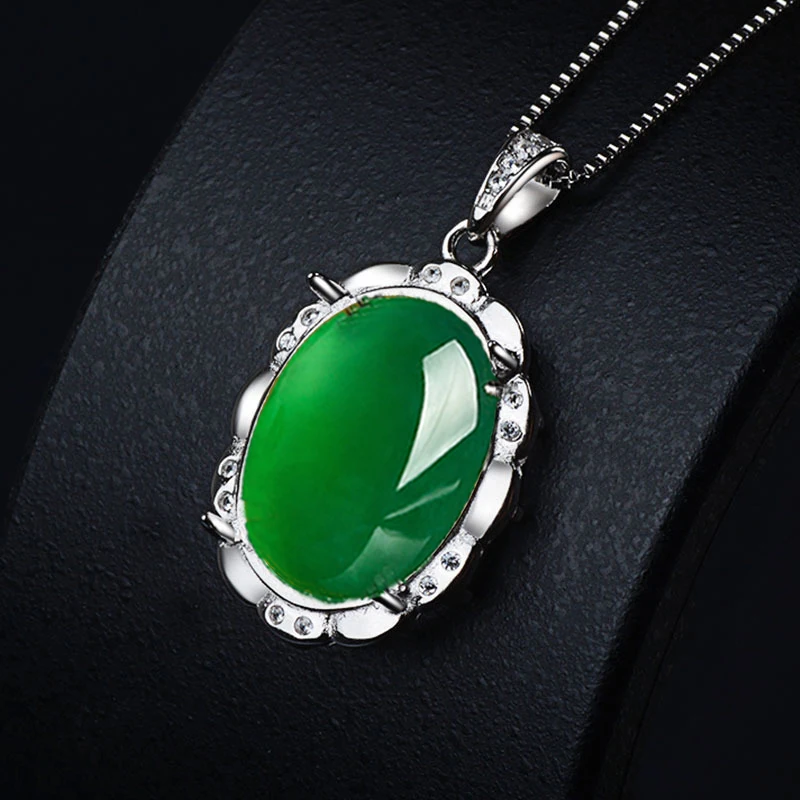 NOT FAKE S925 Sterling Silver Emerald jade Pedants Artisan Myanmar Antique For necklace Chalcedony Green
NOT FAKE S925 Sterling Silver Emerald jade Pedants Artisan Myanmar Antique For necklace Chalcedony Green
