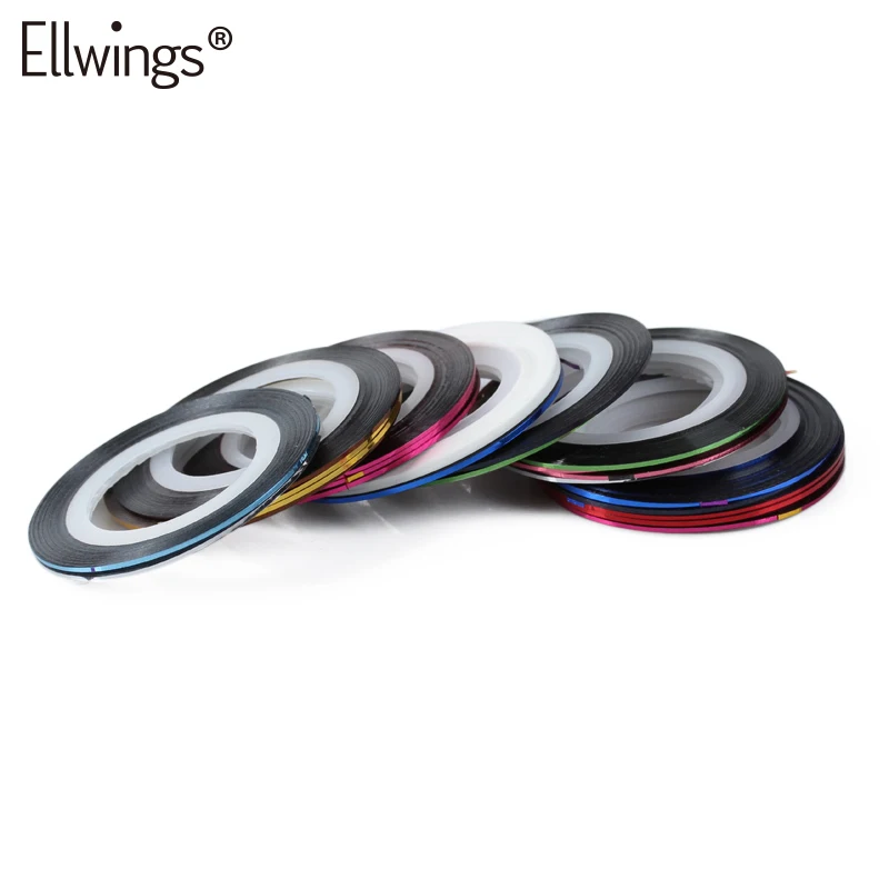 Ellwings 10pcs A Lot Multicolor Mixed Colors Rolls Striping Tape Line Glitter Nail Art Decoration Sticker DIY Nail Tips
Ellwings 10pcs A Lot Multicolor Mixed Colors Rolls Striping Tape Line Glitter Nail Art Decoration Sticker DIY Nail Tips