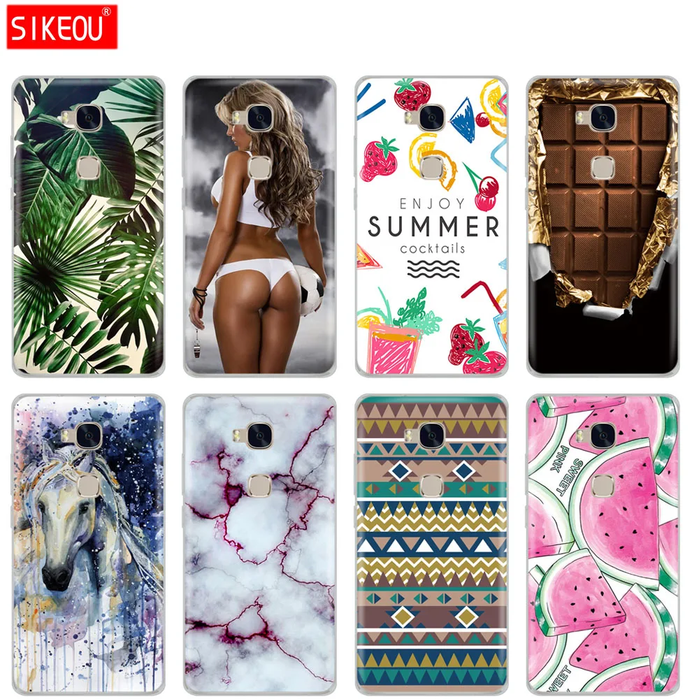SIKEOU cover phone case for huawei honor 5X 5 X case soft tpu sillicone transparent shell green leaves cute funny dog cartoon
SIKEOU cover phone case for huawei honor 5X 5 X case soft tpu sillicone transparent shell green leaves cute funny dog cartoon