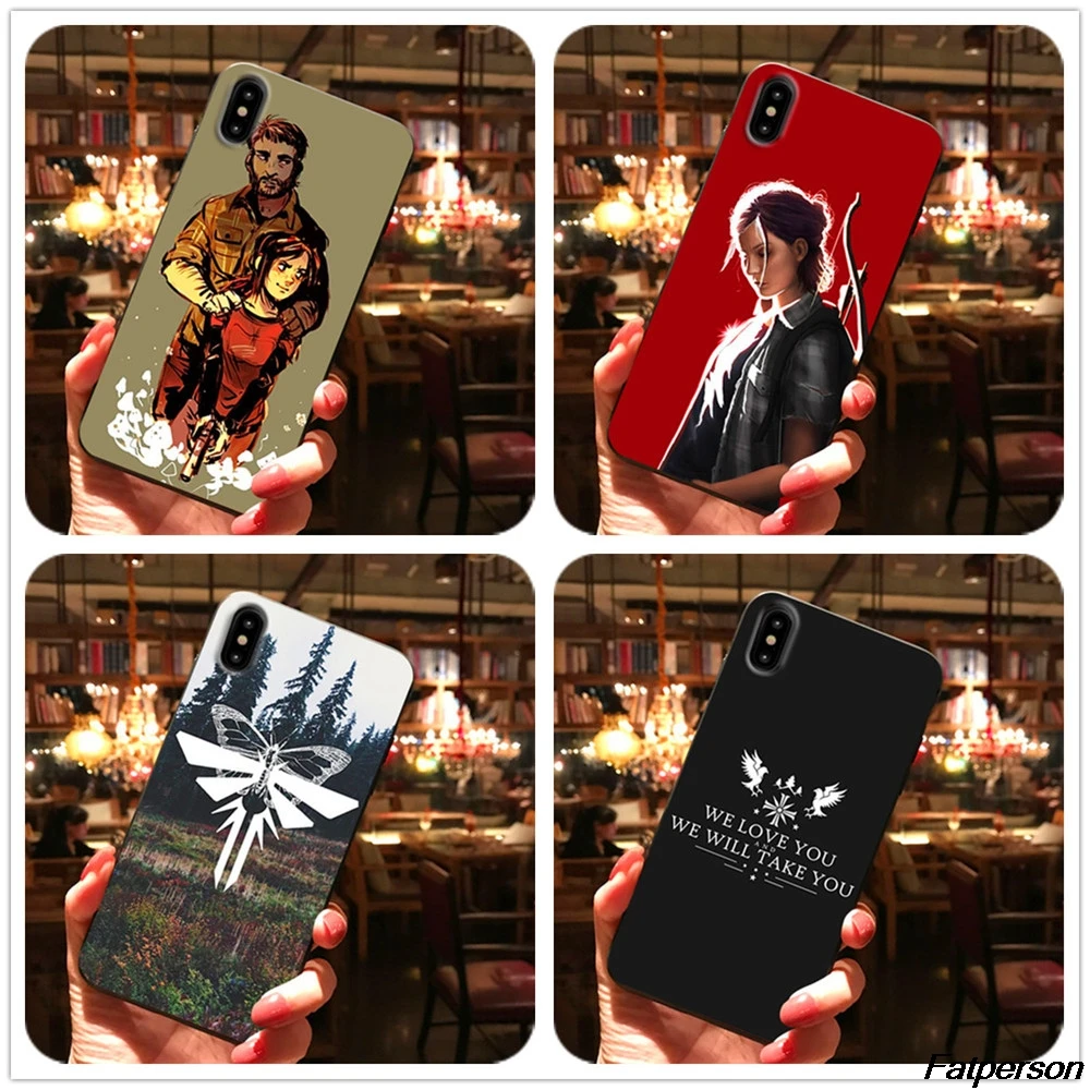 The Last of Us Part II For Samsung s10 s9 s8plus Black Soft Silicone Cover Case iPhone X XR XS MAX 5s 6s 7 8plus Coque cases | Мобильные