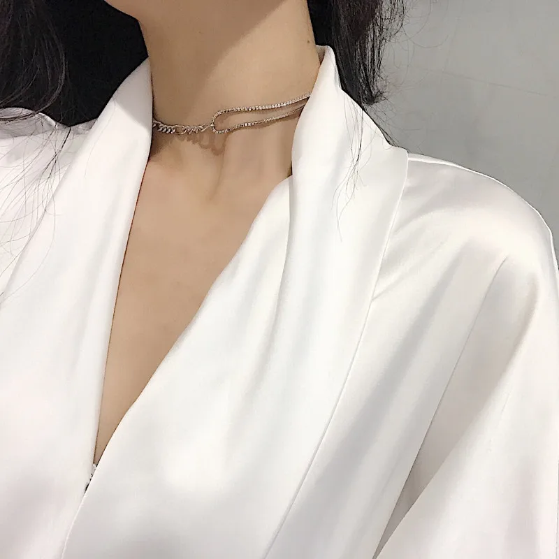 Punk Style Zinc Alloy Fine Chain Link Iron Circles Choker Necklace for Women Neck Collar Statement Necklace Jewelry
Punk Style Zinc Alloy Fine Chain Link Iron Circles Choker Necklace for Women Neck Collar Statement Necklace Jewelry