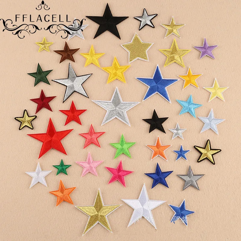 FFLACELL 20pcs Iron On Patches Appliques On Clothes DIY Apparel Accessories Handmade Sew On Fabric Star Badges Cloth Ornaments
FFLACELL 20pcs Iron On Patches Appliques On Clothes DIY Apparel Accessories Handmade Sew On Fabric Star Badges Cloth Ornaments